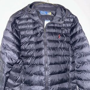 BRAND NEW Polo Ralph Lauren Navy Puffer Jacket